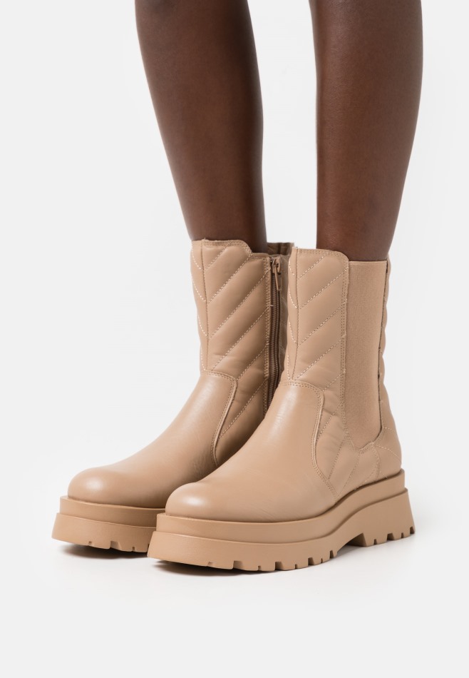 Bottes à Plateforme Caramel/gris Gabor | Exclusif